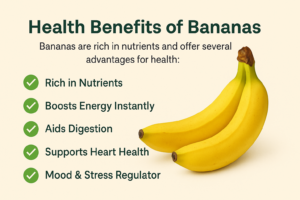 5 Powerful health benefits of Bananas Budget Friendly Fruit