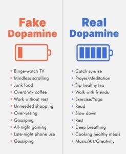 Cheap vs Healthy Dopamine